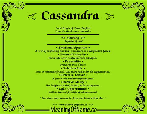 Cassandra Definition & Meaning .